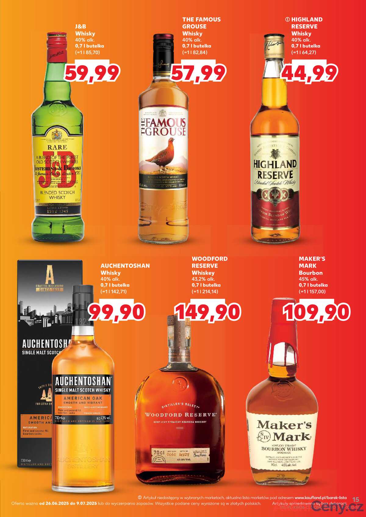 Leták Kaufland Polsko 26.6.-9.7.2025 - Bar Kaufland strana 15