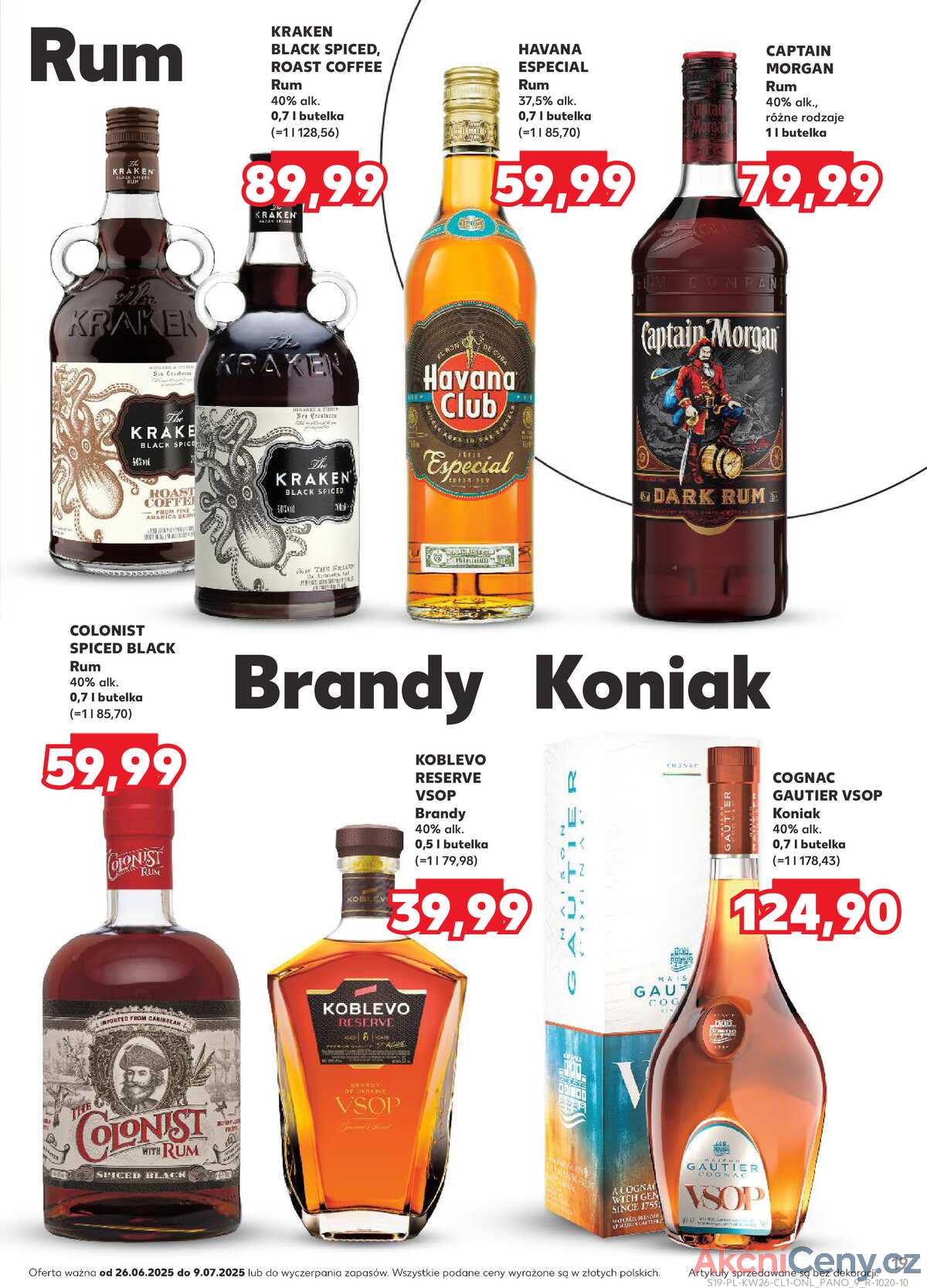 Leták Kaufland Polsko 26.6.-9.7.2025 - Bar Kaufland strana 19
