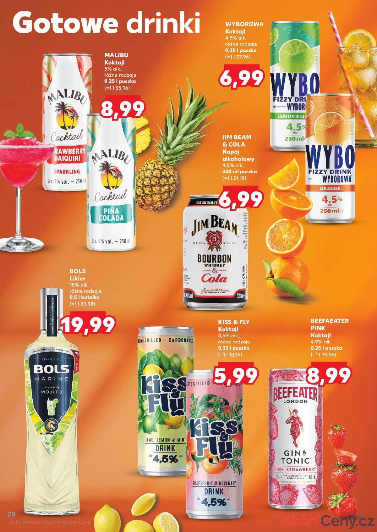 Leták Kaufland Polsko 26.6.-9.7.2025 - Bar Kaufland strana 20