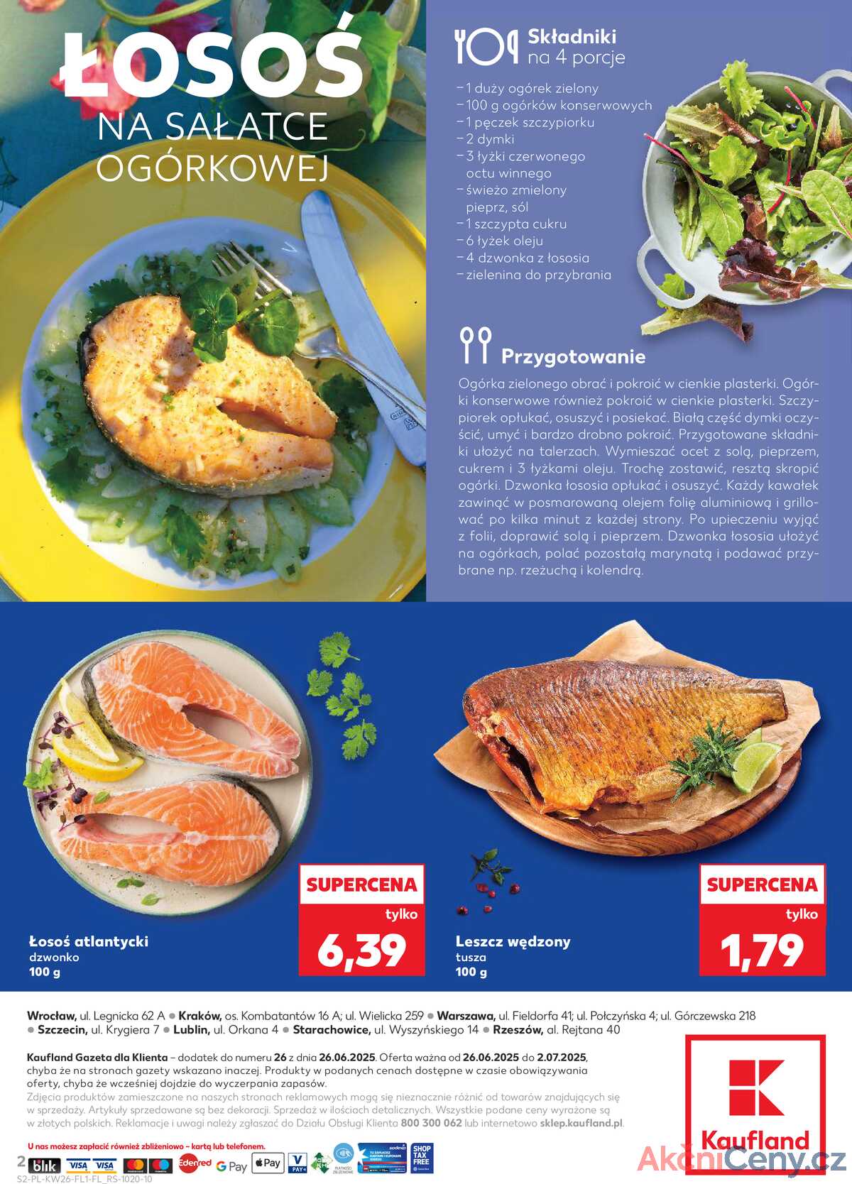 Leták Kaufland Polsko 26.6.-2.7.2025 strana 2