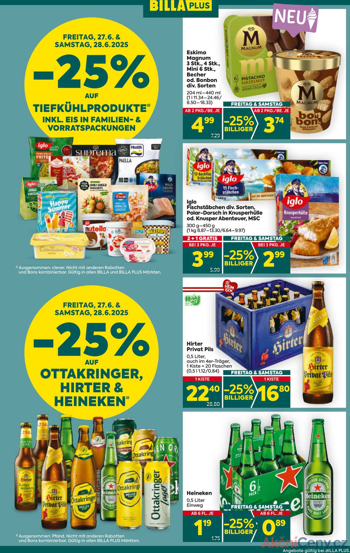 Leták BILLA Rakousko 26.6.-2.7.2025 - BILLA PLUS strana 3
