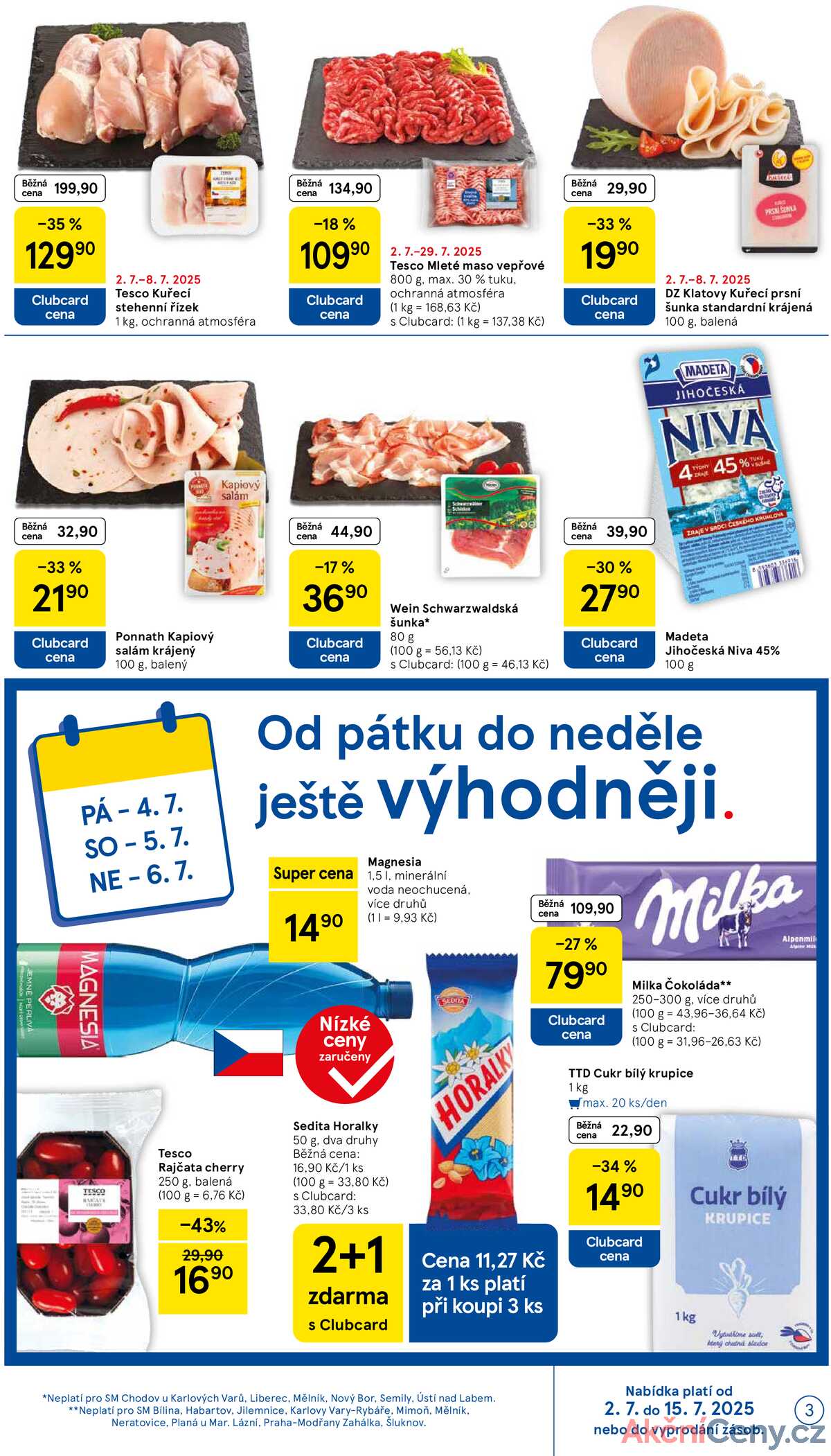 Tesco supermarkety od 2.7. do 8.7.2025 strana 3