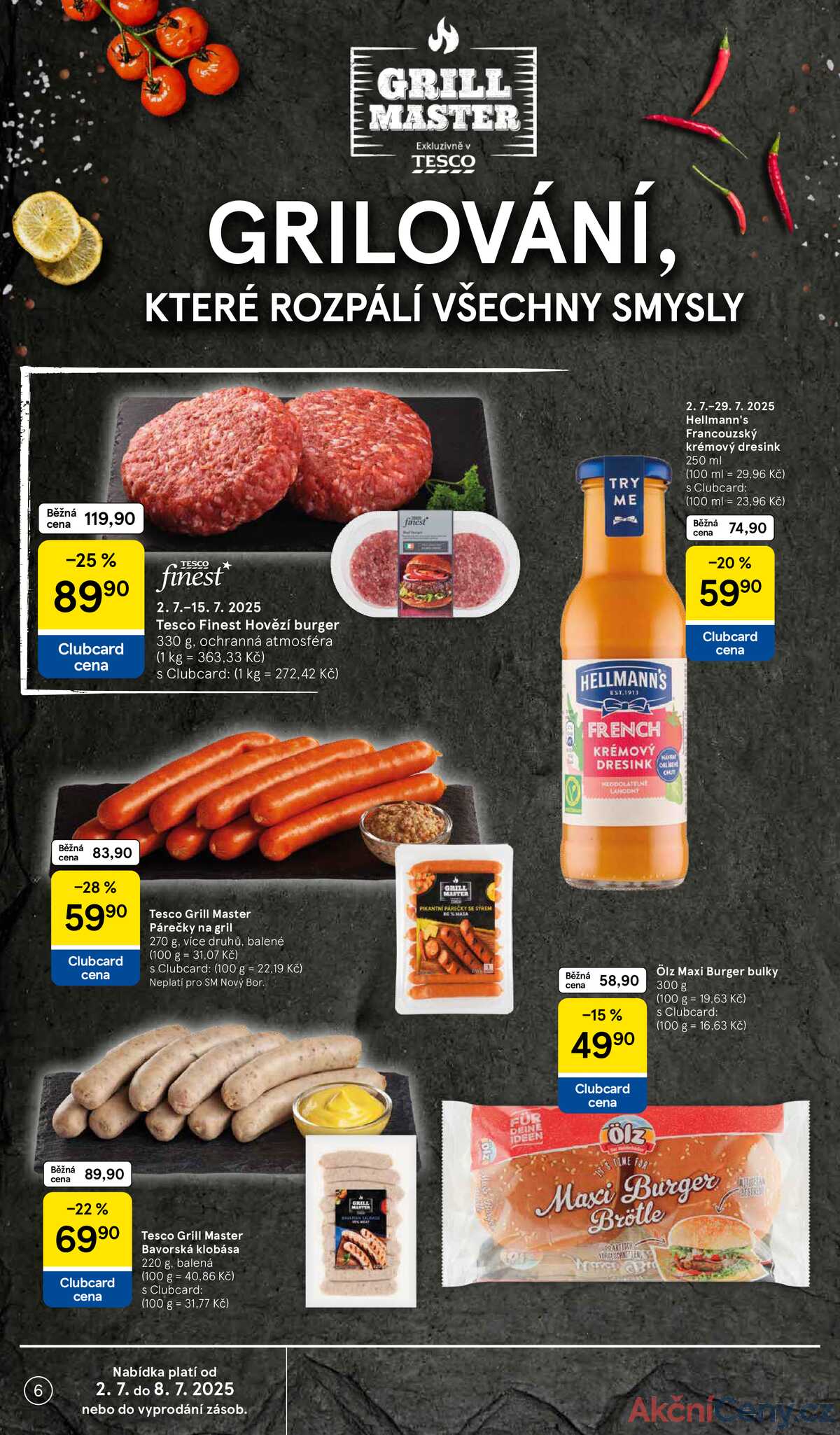 Tesco supermarkety od 2.7. do 8.7.2025 strana 6