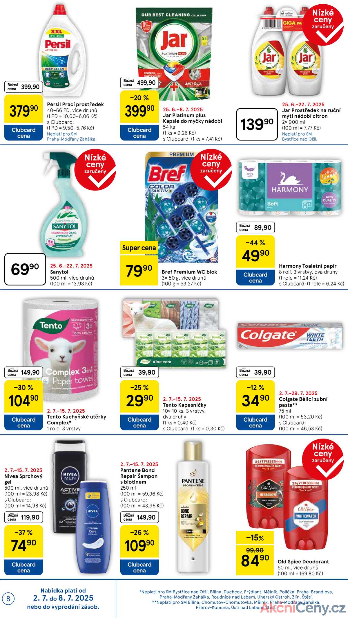Tesco supermarkety od 2.7. do 8.7.2025 strana 8