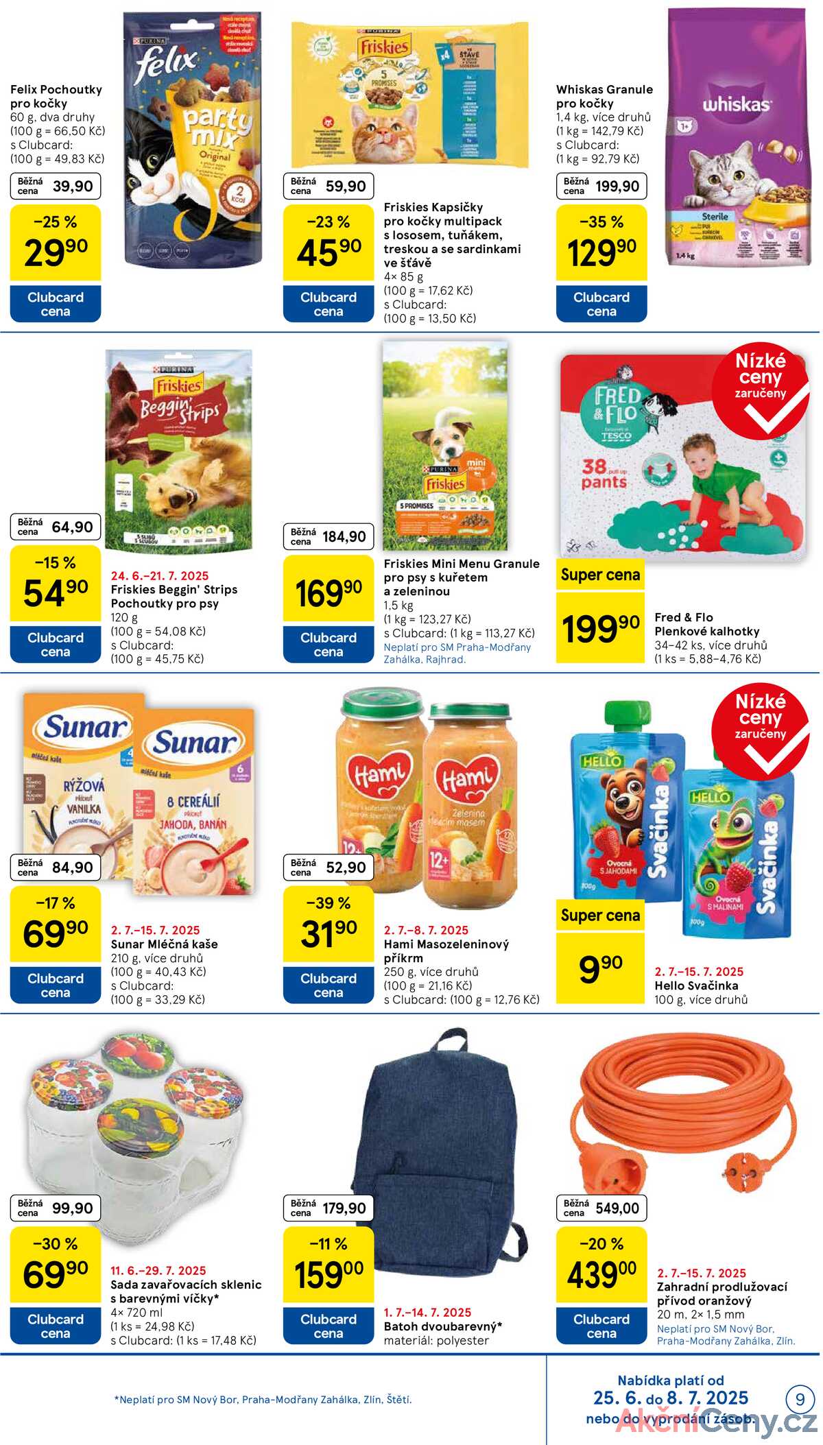 Tesco supermarkety od 2.7. do 8.7.2025 strana 9