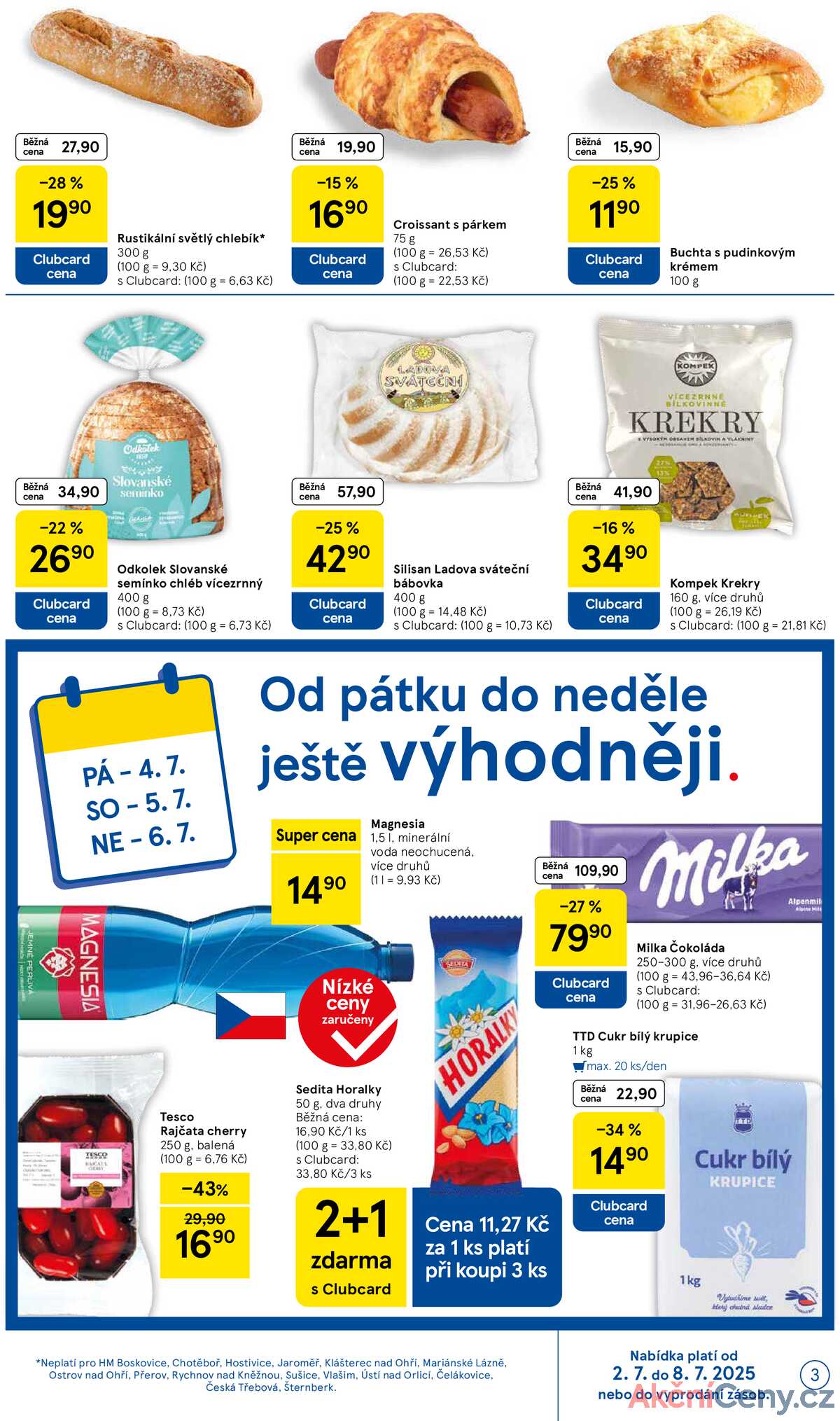 Tesco malé hypermarkety od 2.7. do 8.7.2025 strana 3