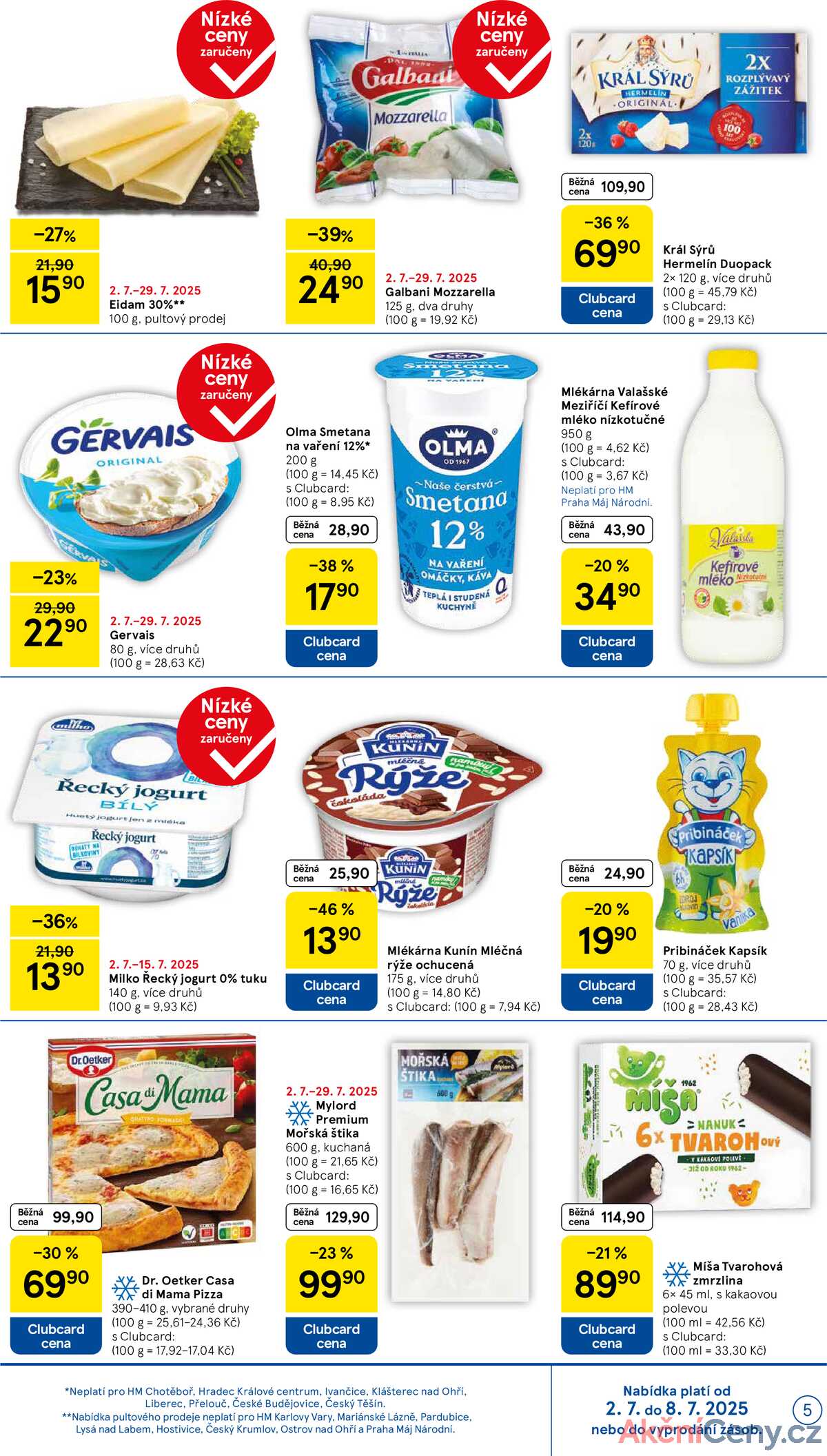 Tesco malé hypermarkety od 2.7. do 8.7.2025 strana 5