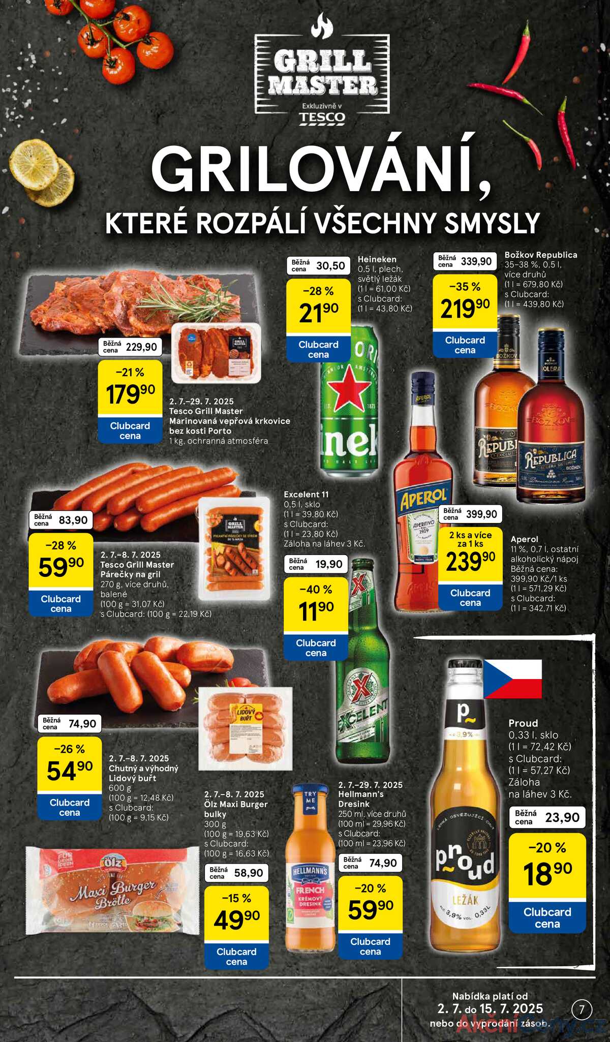 Tesco malé hypermarkety od 2.7. do 8.7.2025 strana 7
