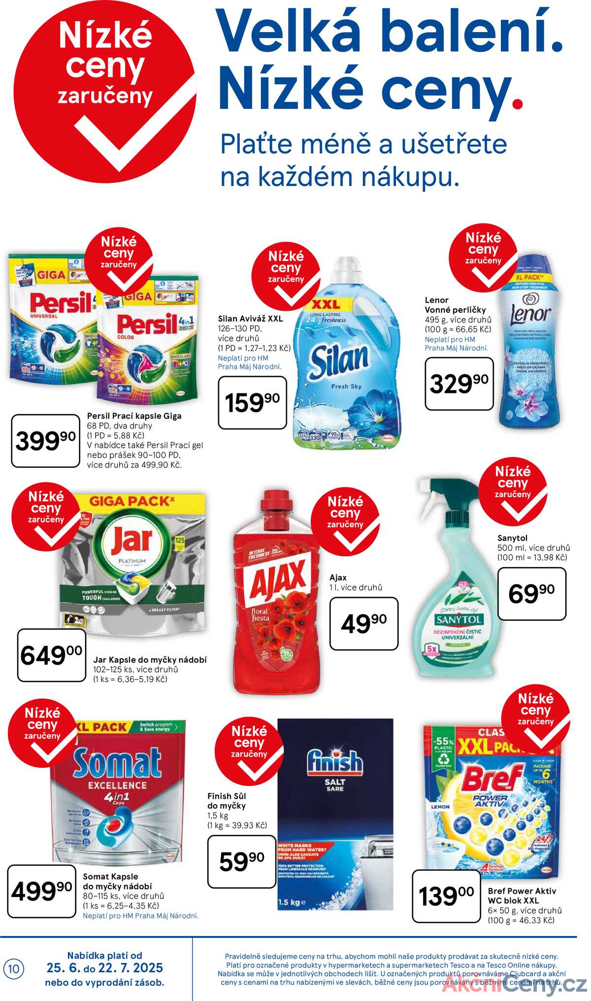 Tesco malé hypermarkety od 2.7. do 8.7.2025 strana 10