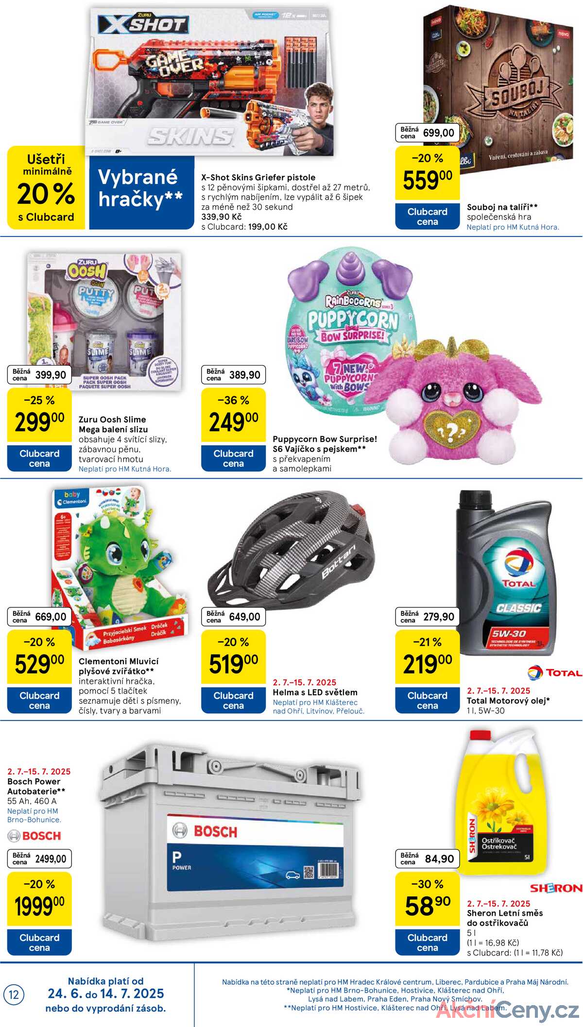 Tesco malé hypermarkety od 2.7. do 8.7.2025 strana 12