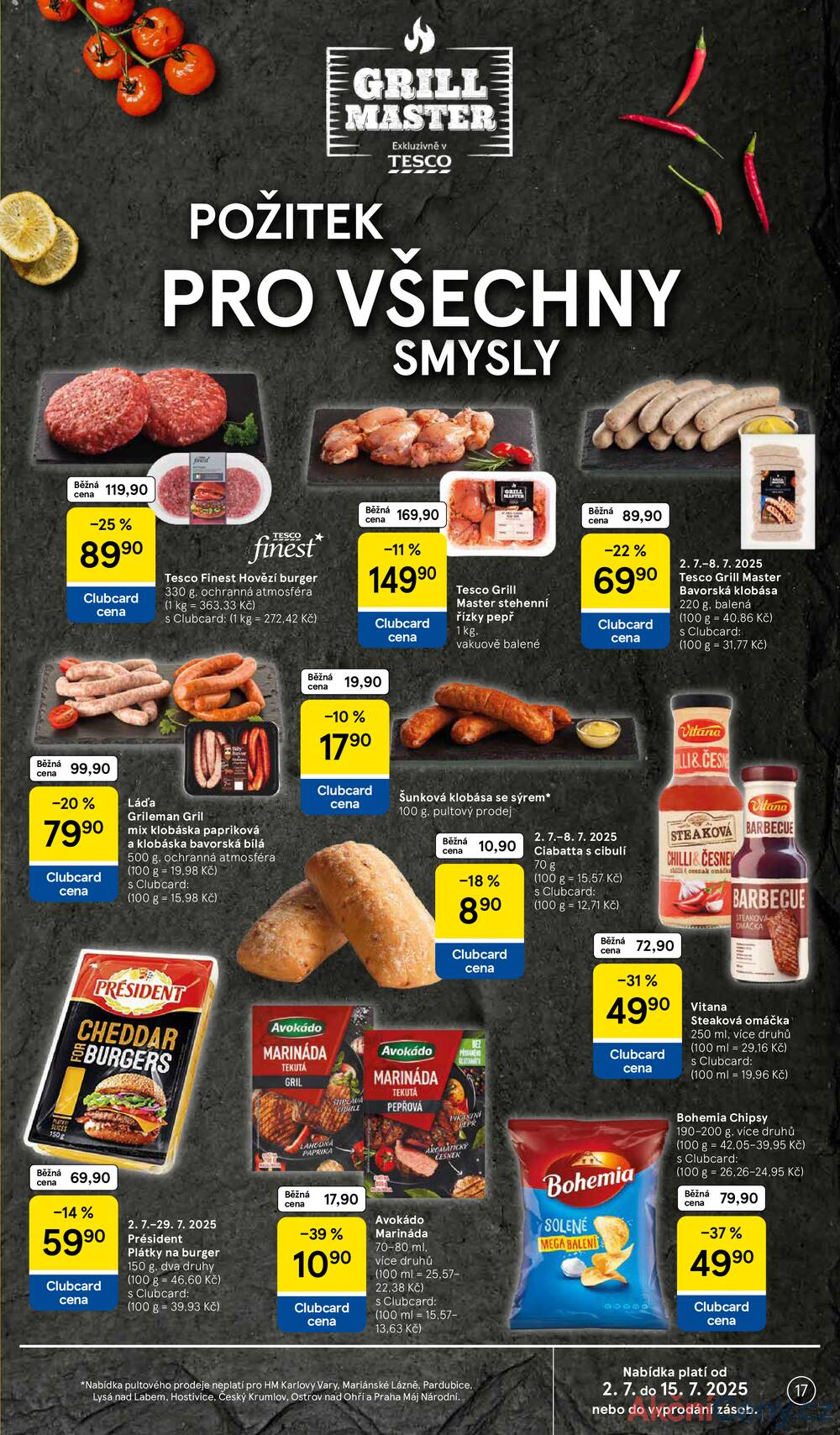 Leták Tesco - Tesco malé hypermarkety od 2.7. do 8.7.2025 - strana 17