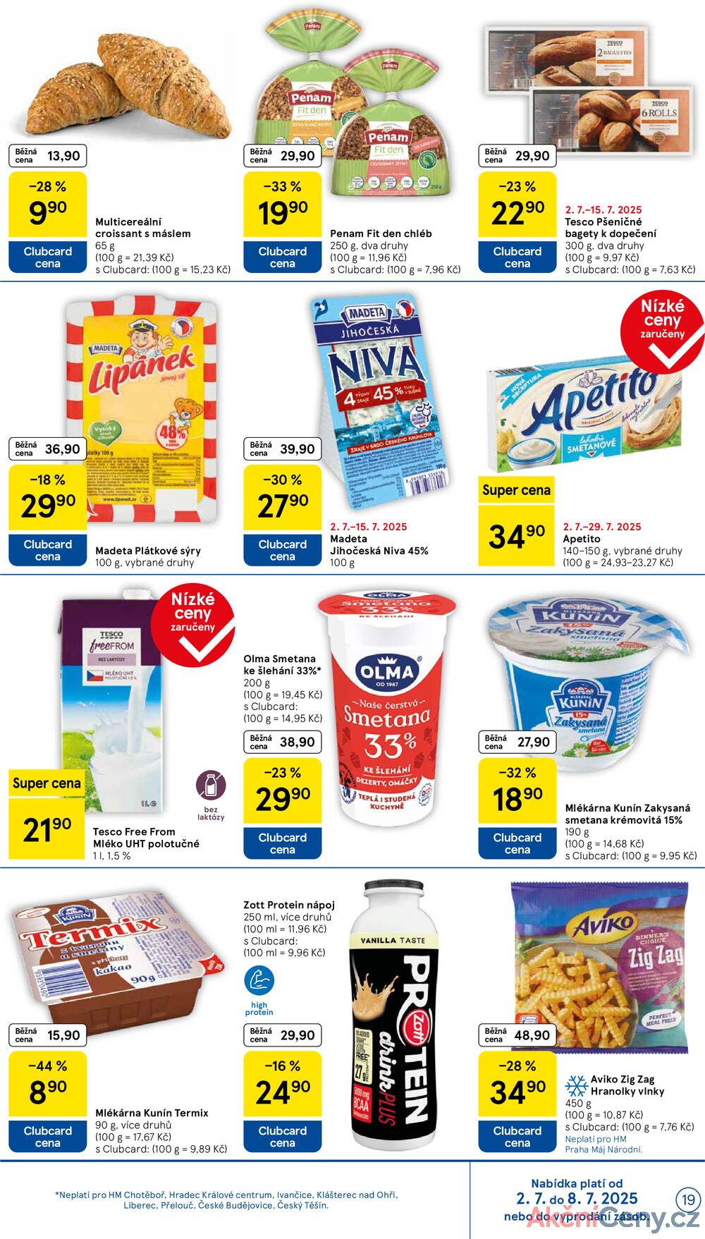 Leták Tesco - Tesco malé hypermarkety od 2.7. do 8.7.2025 - strana 19