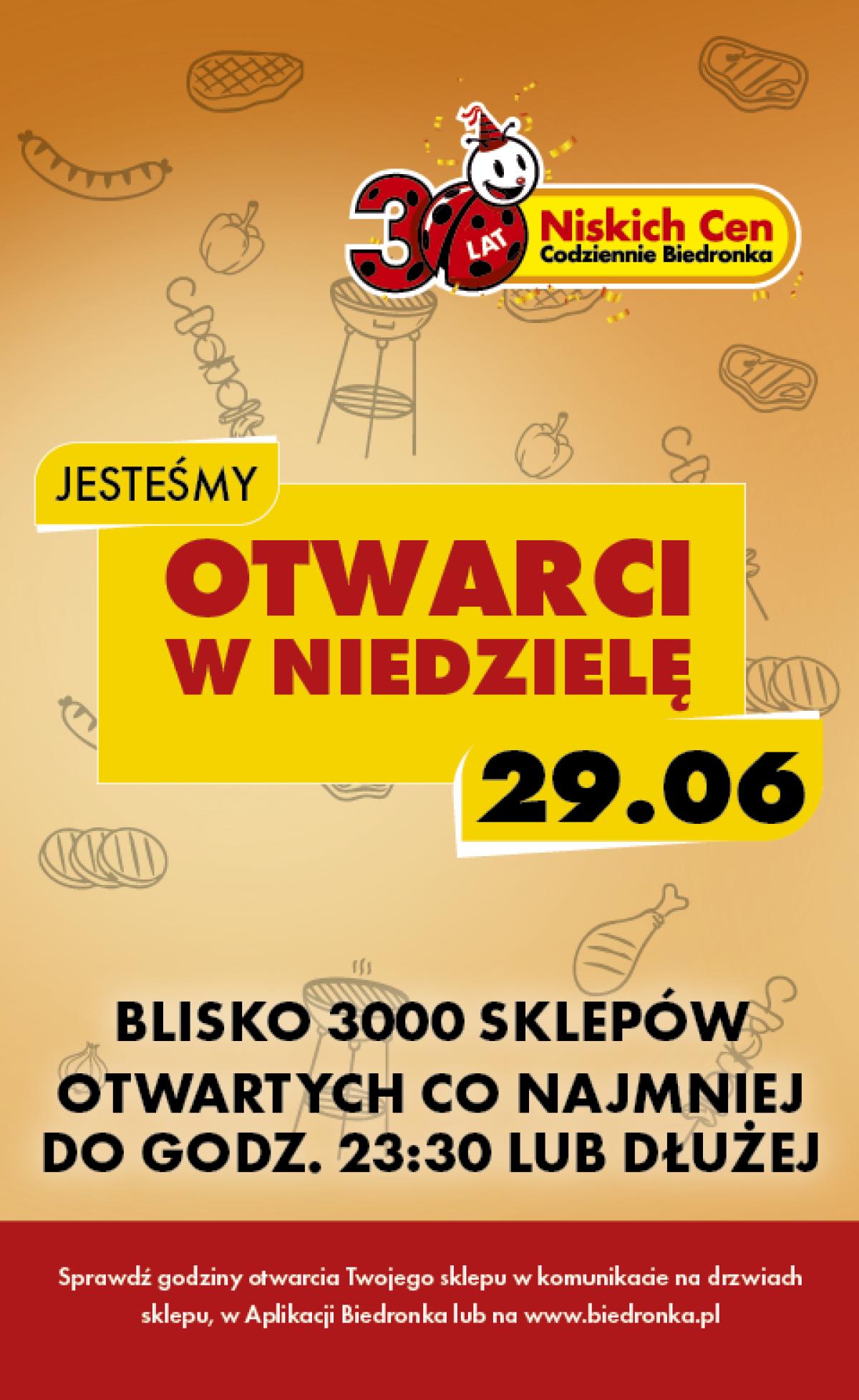 Leták Biedronka Polsko 27.6.-29.6.2025 strana 3