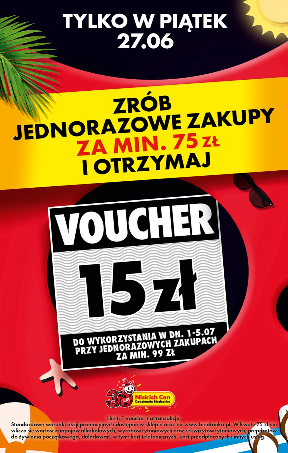 Leták Biedronka Polsko 27.6.-29.6.2025 strana 4