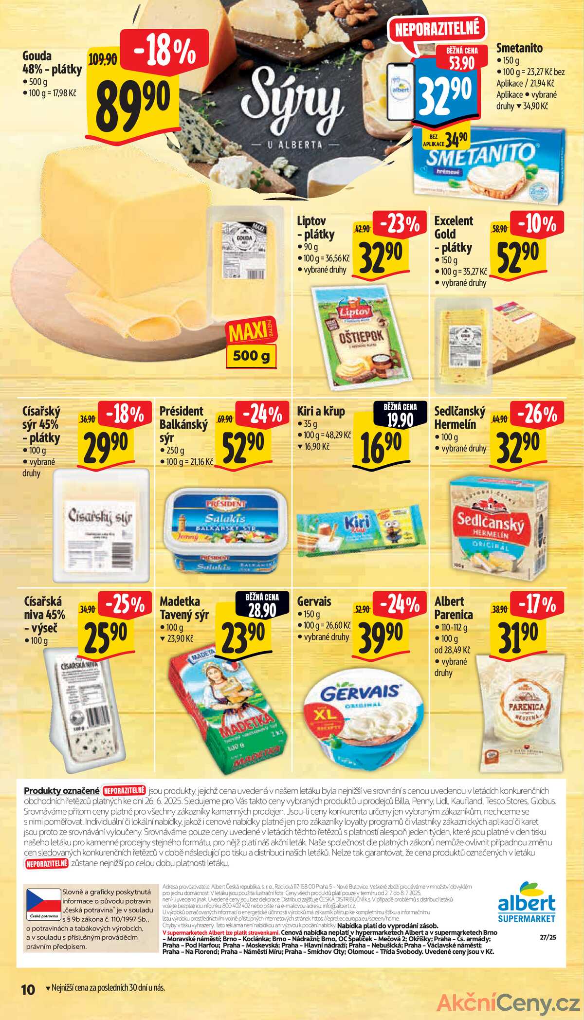 Albert Supermarket od 2.7. do 8.7.2025 strana 12