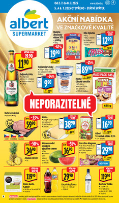 Albert Supermarket od 2.7. do 8.7.2025