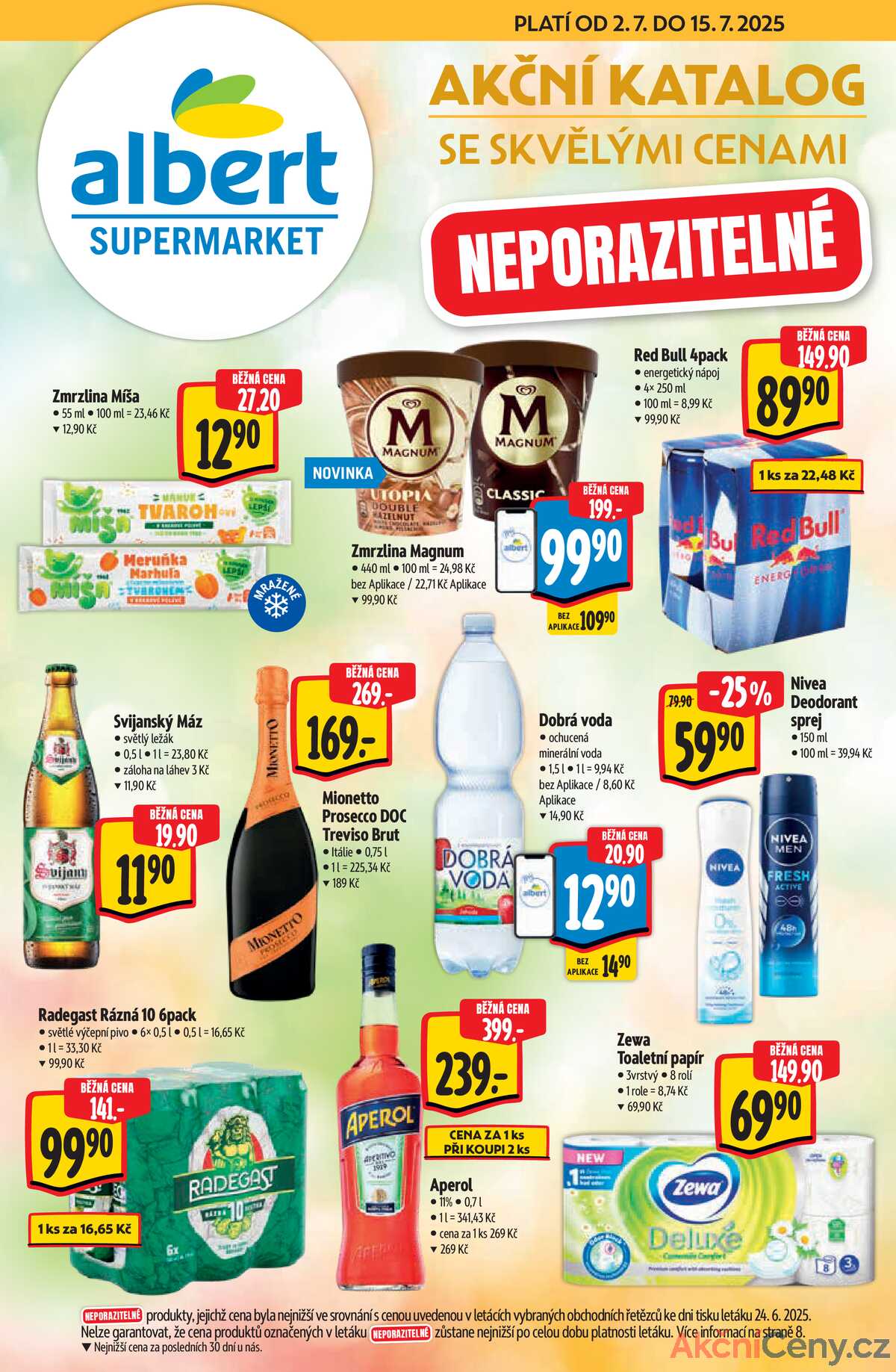 Albert Supermarket katalog Léto od 2.7. do 15.7.2025 strana 1