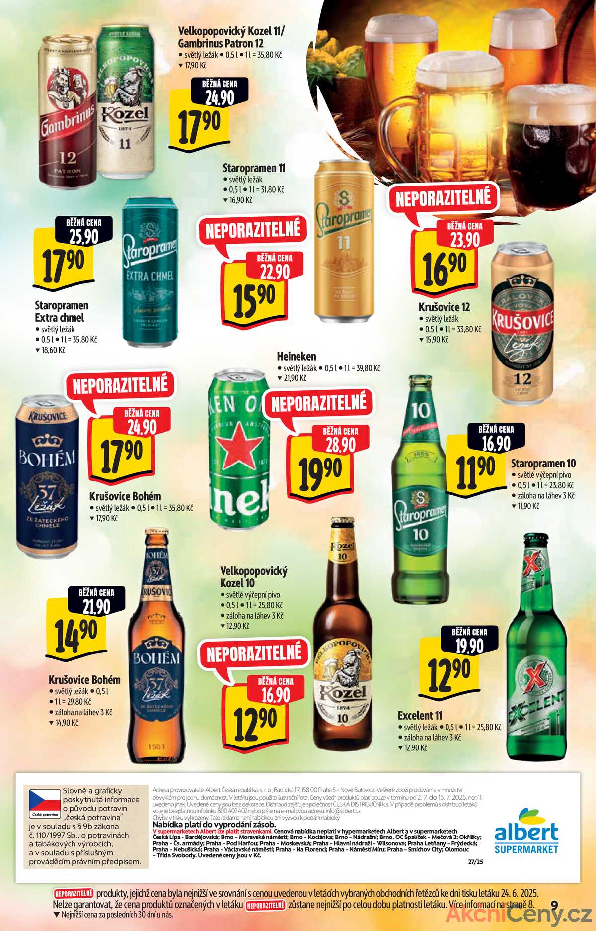 Albert Supermarket katalog Léto od 2.7. do 15.7.2025 strana 9