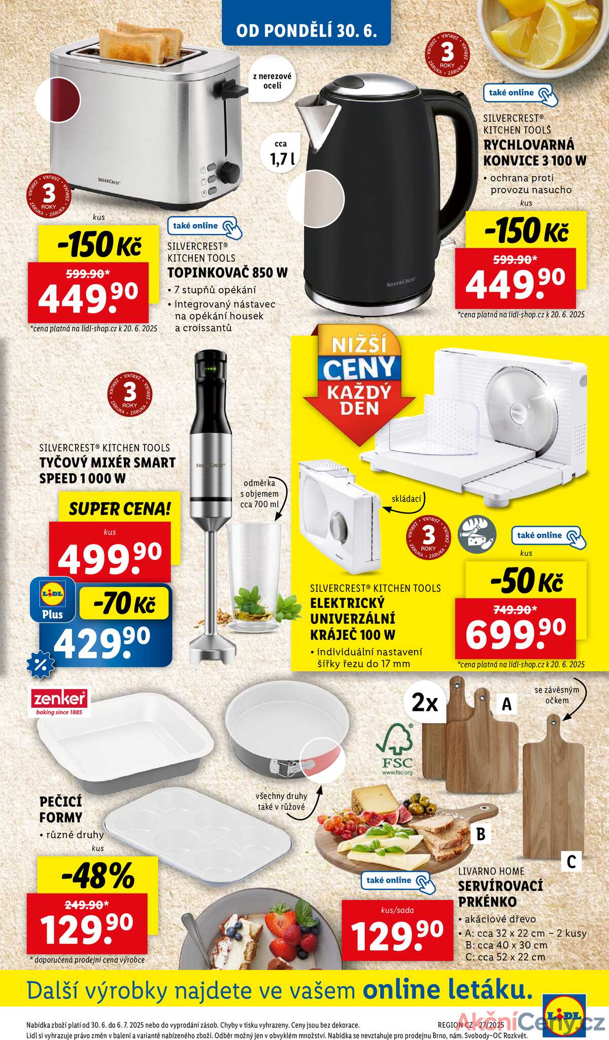 Lidl Spotřební zboží 30.6. - 6.7. strana 3