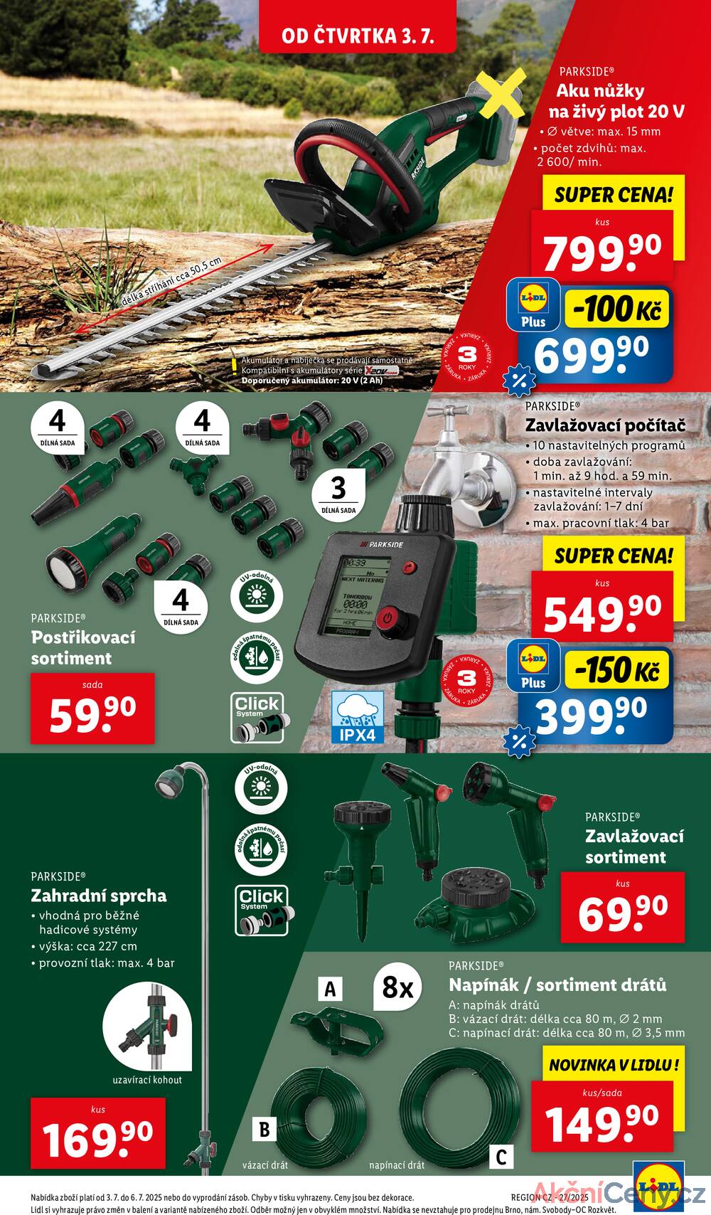 Leták Lidl - Lidl Spotřební zboží 30.6. - 6.7. - strana 21