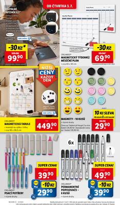Lidl Spotřební zboží 30.6. - 6.7.