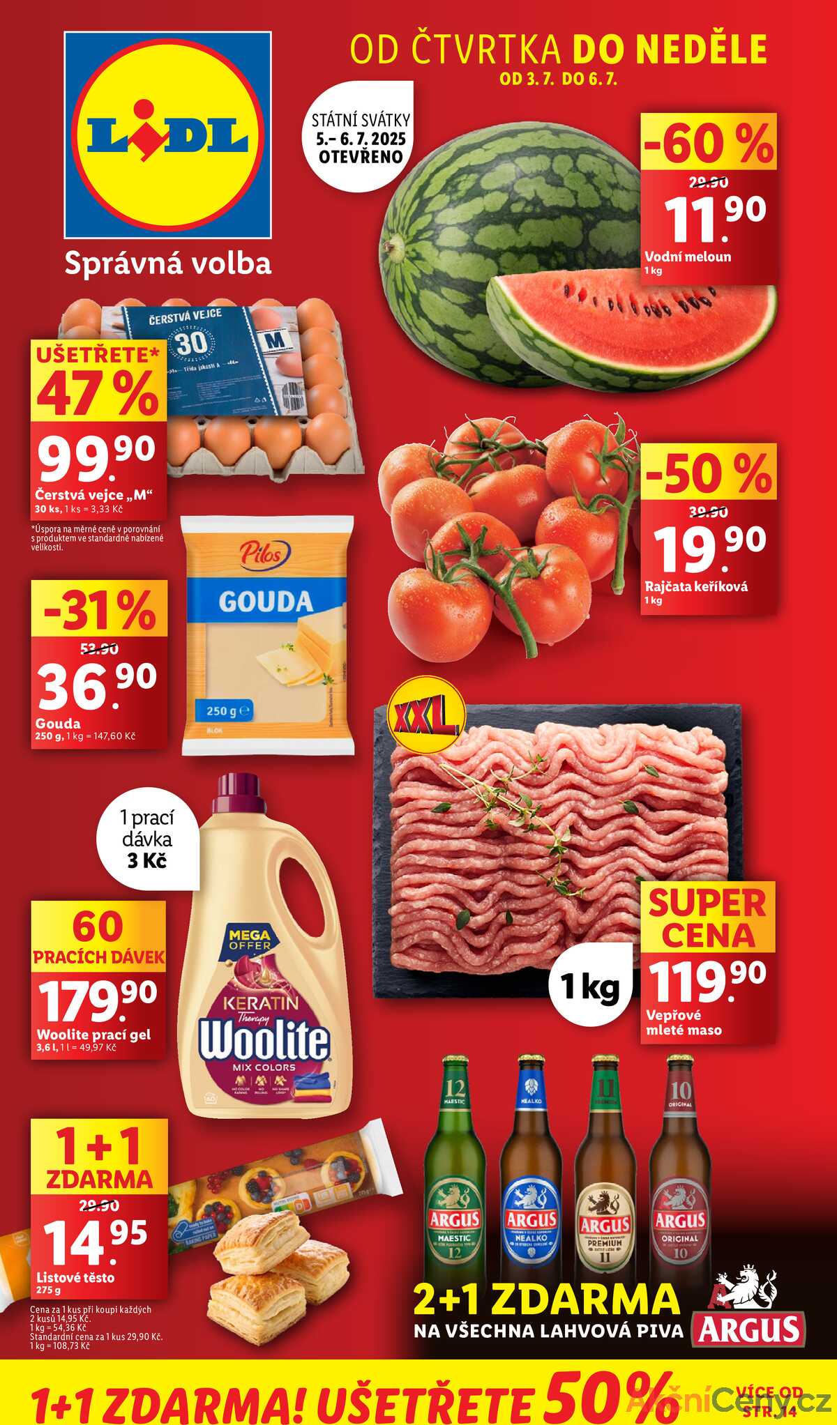 Lidl Čtvrtek od 3.7. do 6.7.2025 strana 1