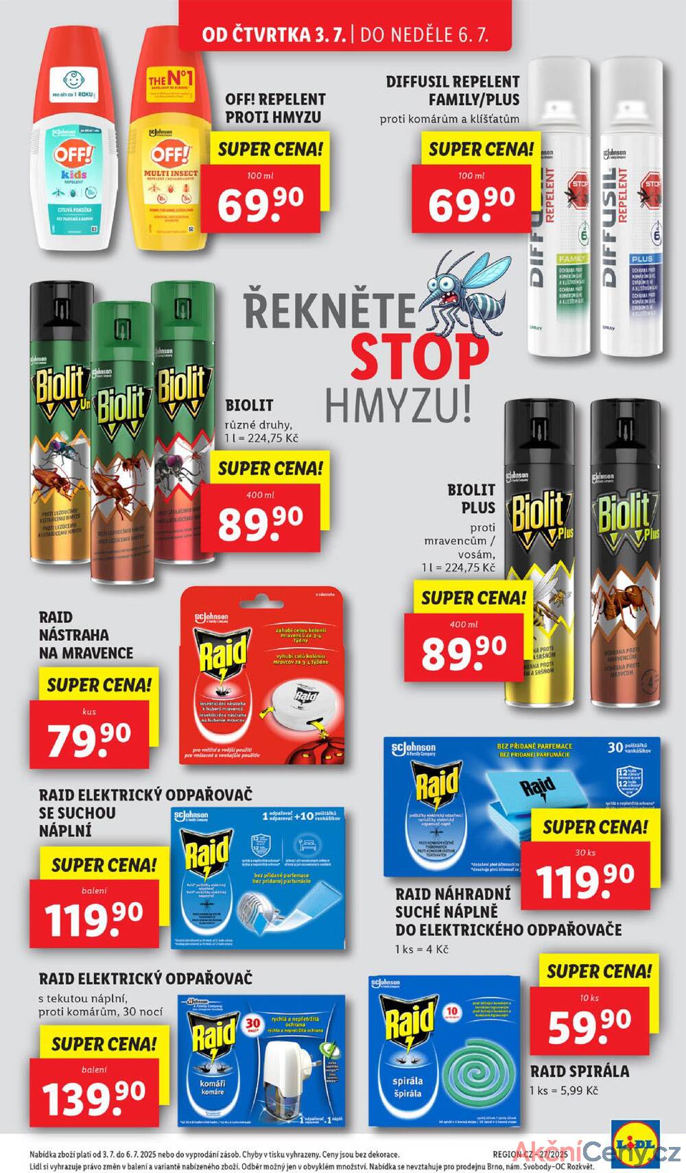 Leták Lidl - Lidl Čtvrtek od 3.7. do 6.7.2025 - strana 27
