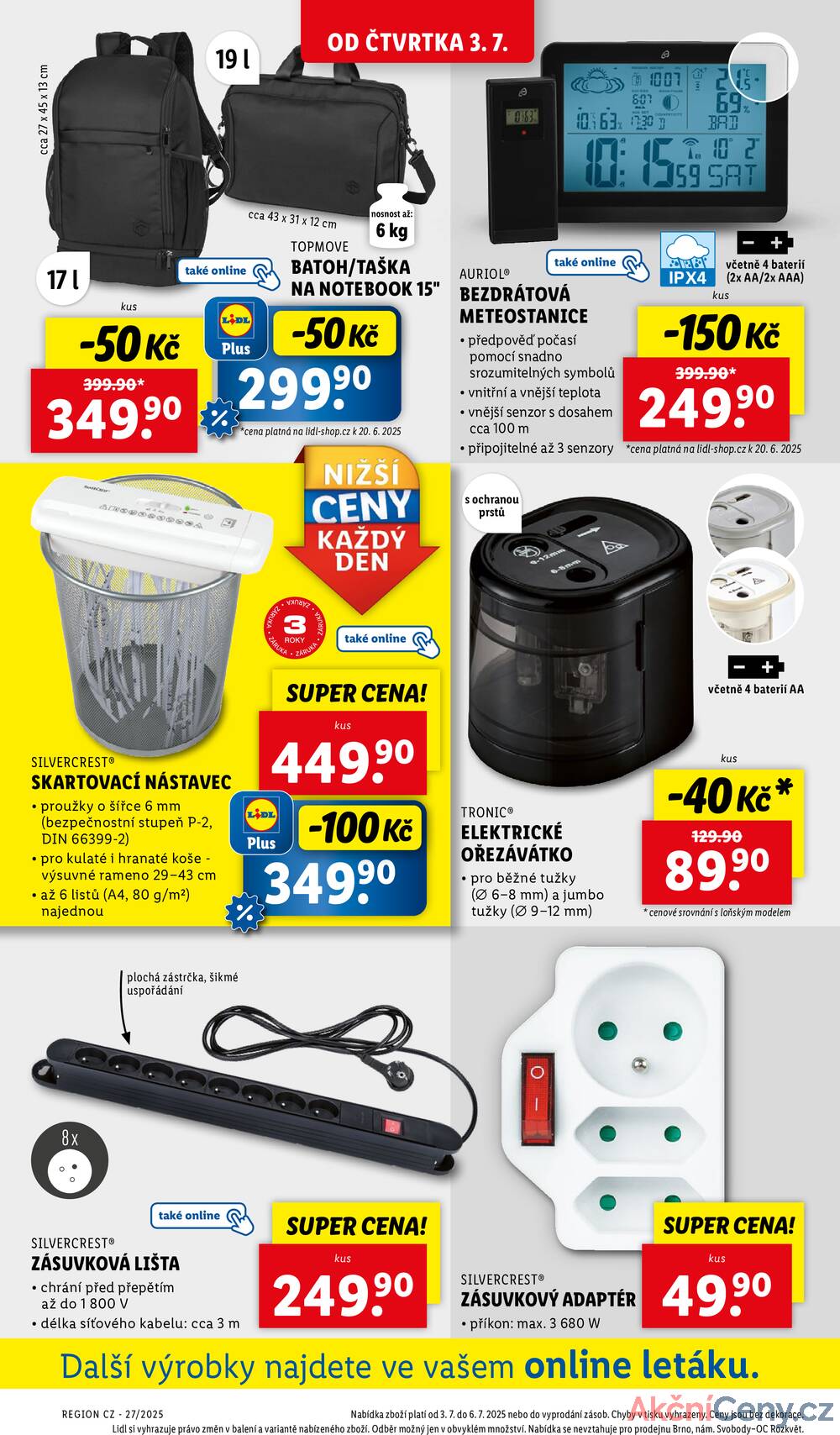 Leták Lidl - Lidl Čtvrtek od 3.7. do 6.7.2025 - strana 34