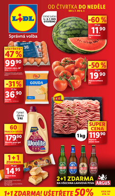 Lidl Čtvrtek od 3.7. do 6.7.2025
