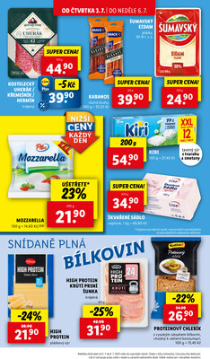 Lidl Čtvrtek od 3.7. do 6.7.2025