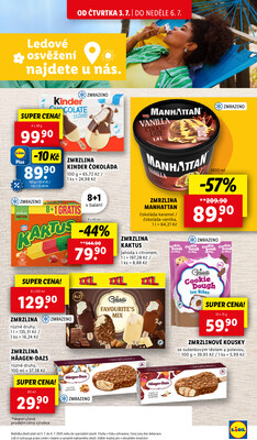 Lidl Čtvrtek od 3.7. do 6.7.2025