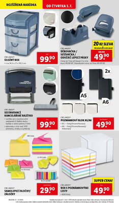 Lidl Čtvrtek od 3.7. do 6.7.2025
