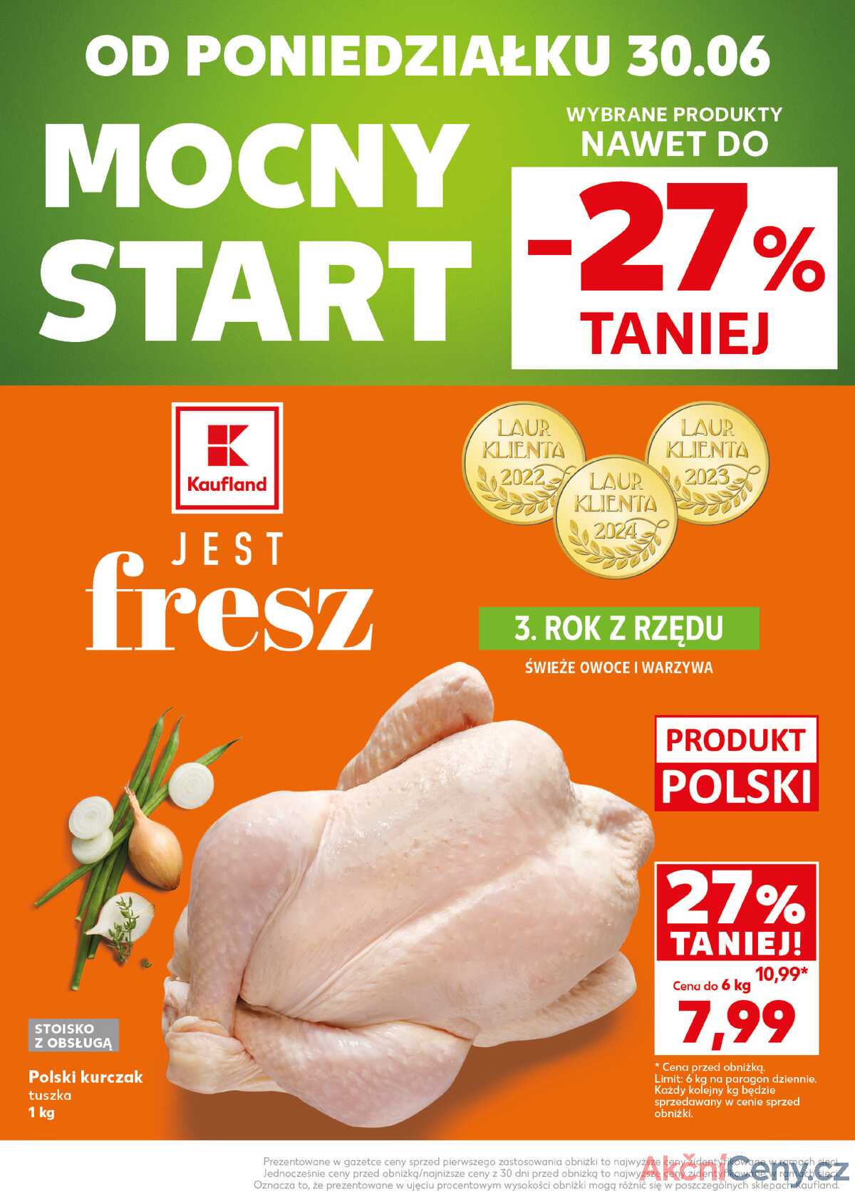 Leták Kaufland Polsko 30.6.-2.7.2025 - Silný start strana 2