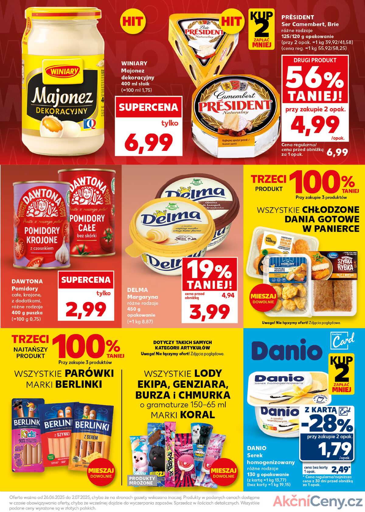 Leták Kaufland Polsko 30.6.-2.7.2025 - Silný start strana 5