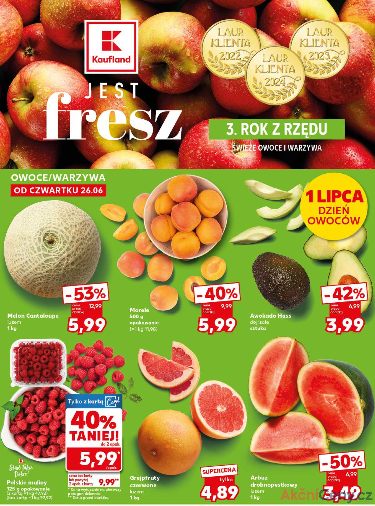 Leták Kaufland Polsko 30.6.-2.7.2025 - Silný start strana 10