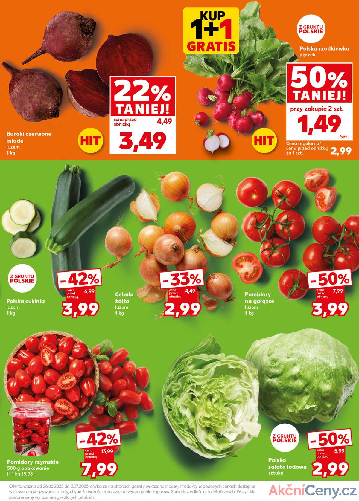 Leták Kaufland Polsko 30.6.-2.7.2025 - Silný start strana 11