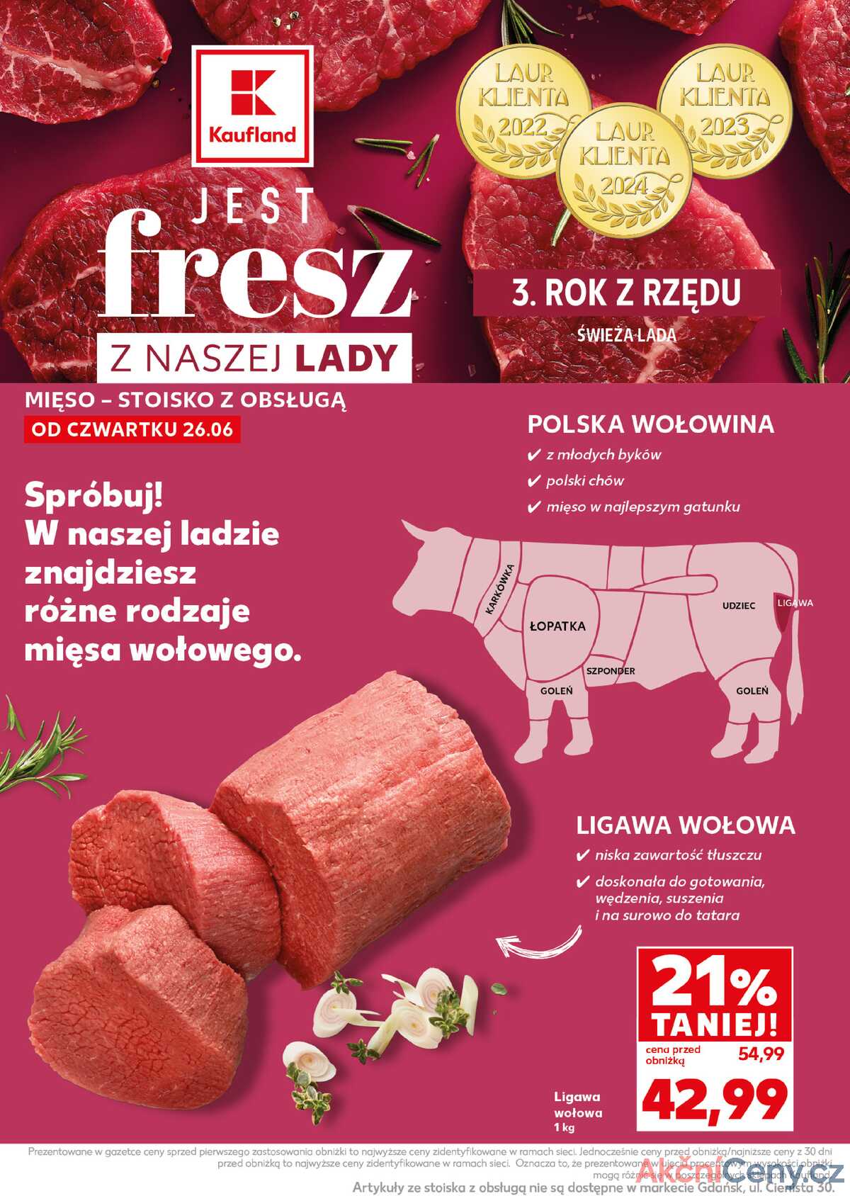 Leták Kaufland Polsko 30.6.-2.7.2025 - Silný start strana 12