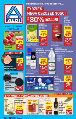 Leták Aldi Polsko 30.6.-5.7.2025
