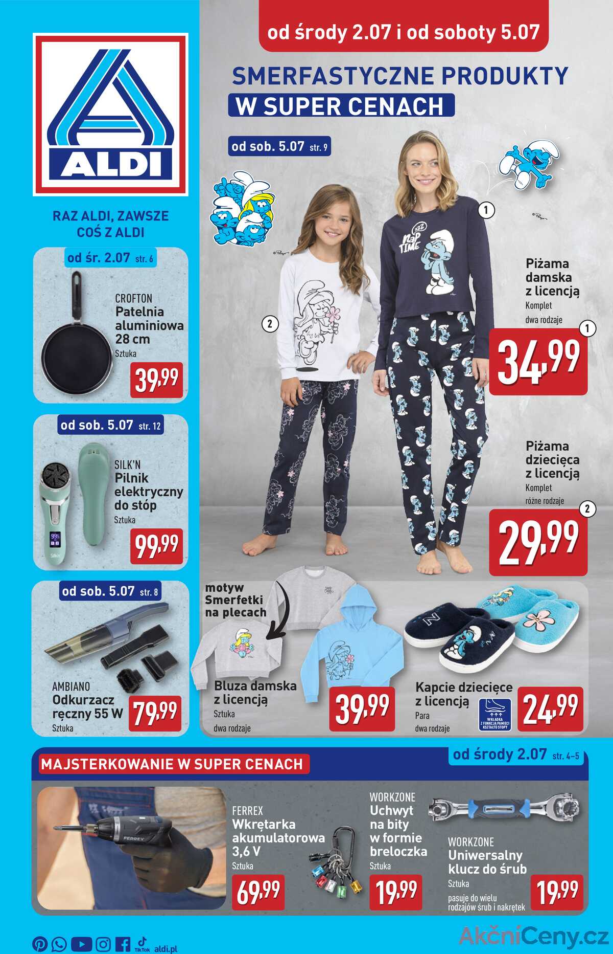 Leták Aldi Polsko 2.7.-8.7.2025 strana 1