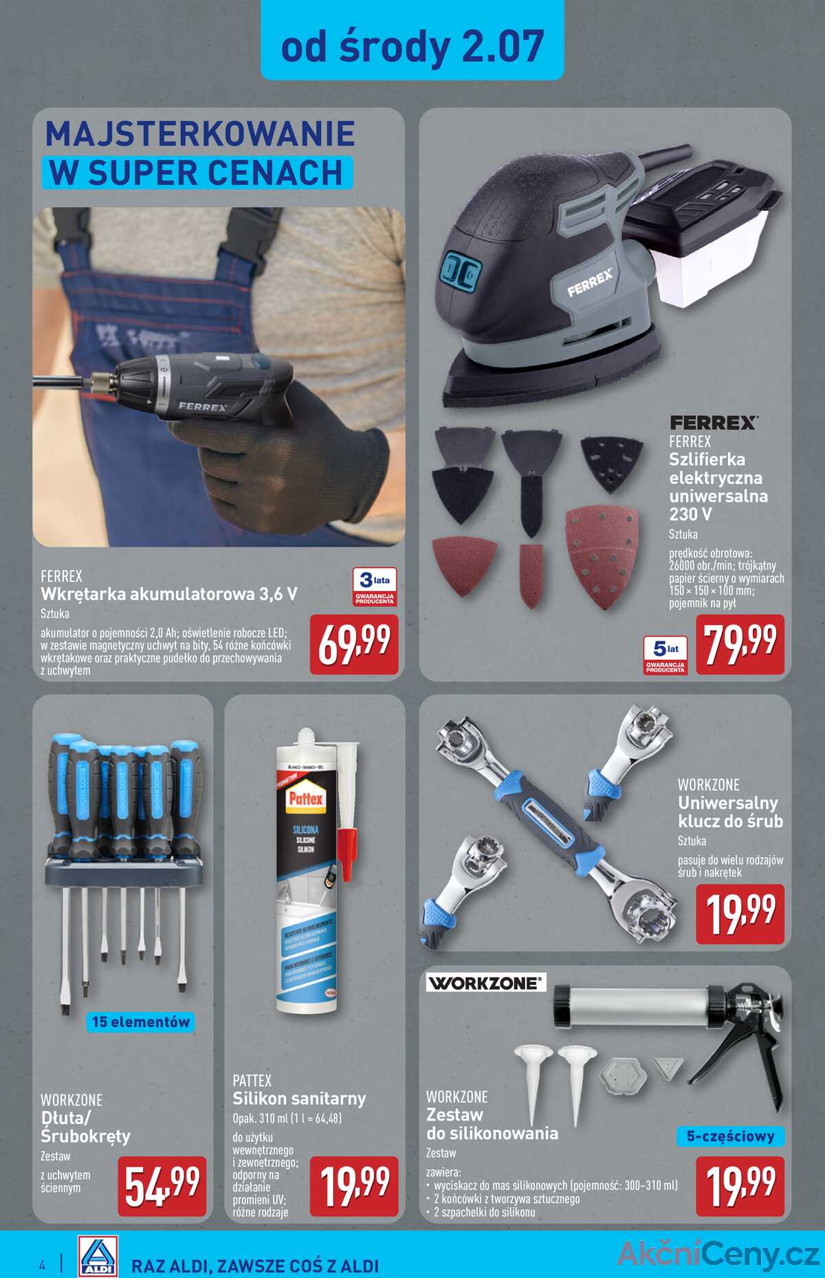 Leták Aldi Polsko 2.7.-8.7.2025 strana 4
