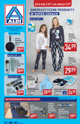 Leták Aldi Polsko 2.7.-8.7.2025