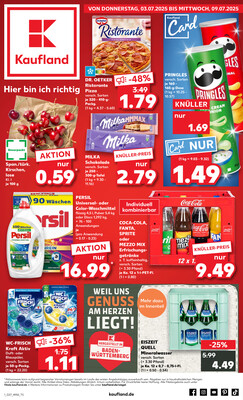 Leták Kaufland Německo 3.7.-9.7.2025