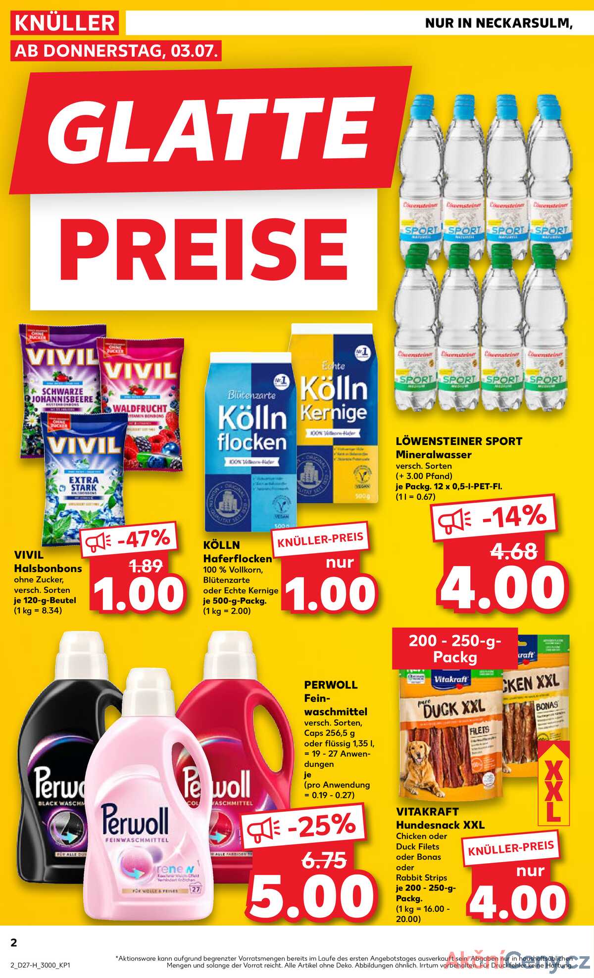 Leták Kaufland Německo 3.7.-9.7.2025 - Nabídky navíc strana 2