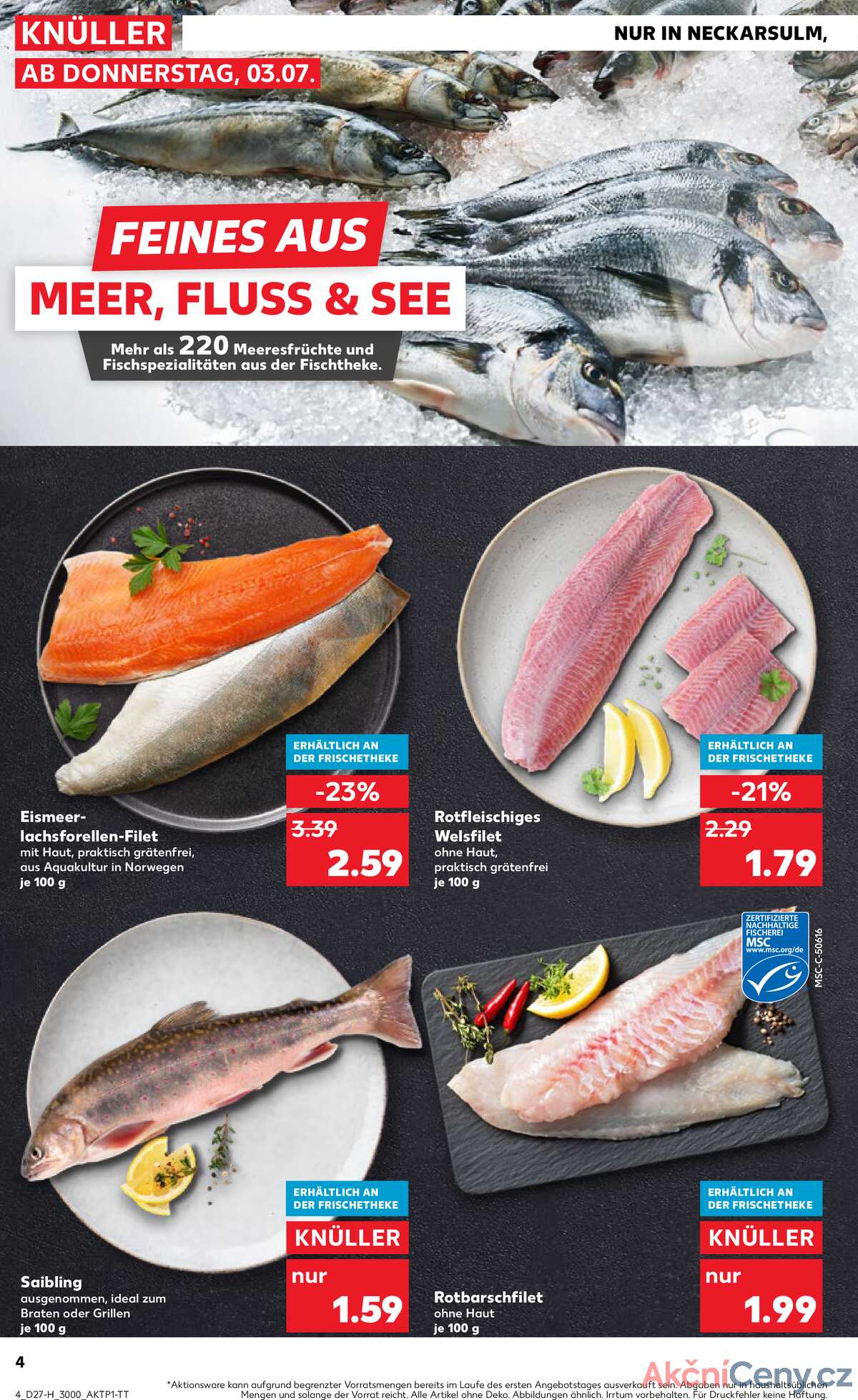 Leták Kaufland Německo 3.7.-9.7.2025 - Nabídky navíc strana 4