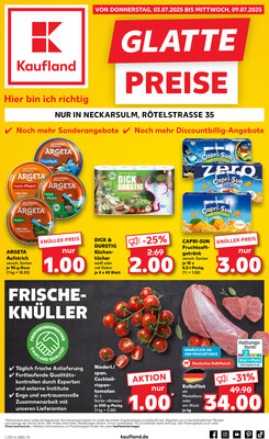 Leták Kaufland Německo 3.7.-9.7.2025 - Nabídky navíc