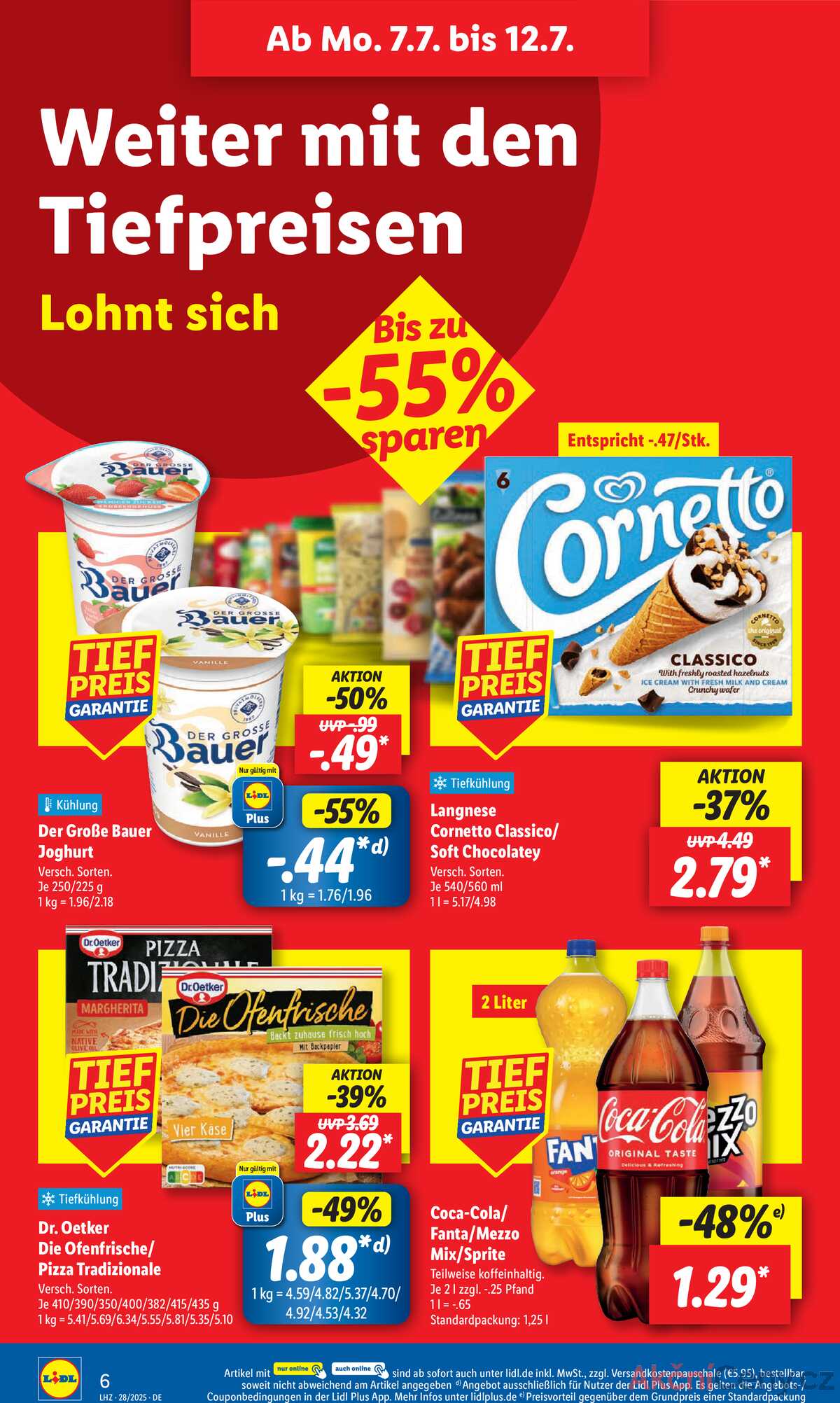 Leták Lidl Německo 7.7.-12.7.2025 strana 10
