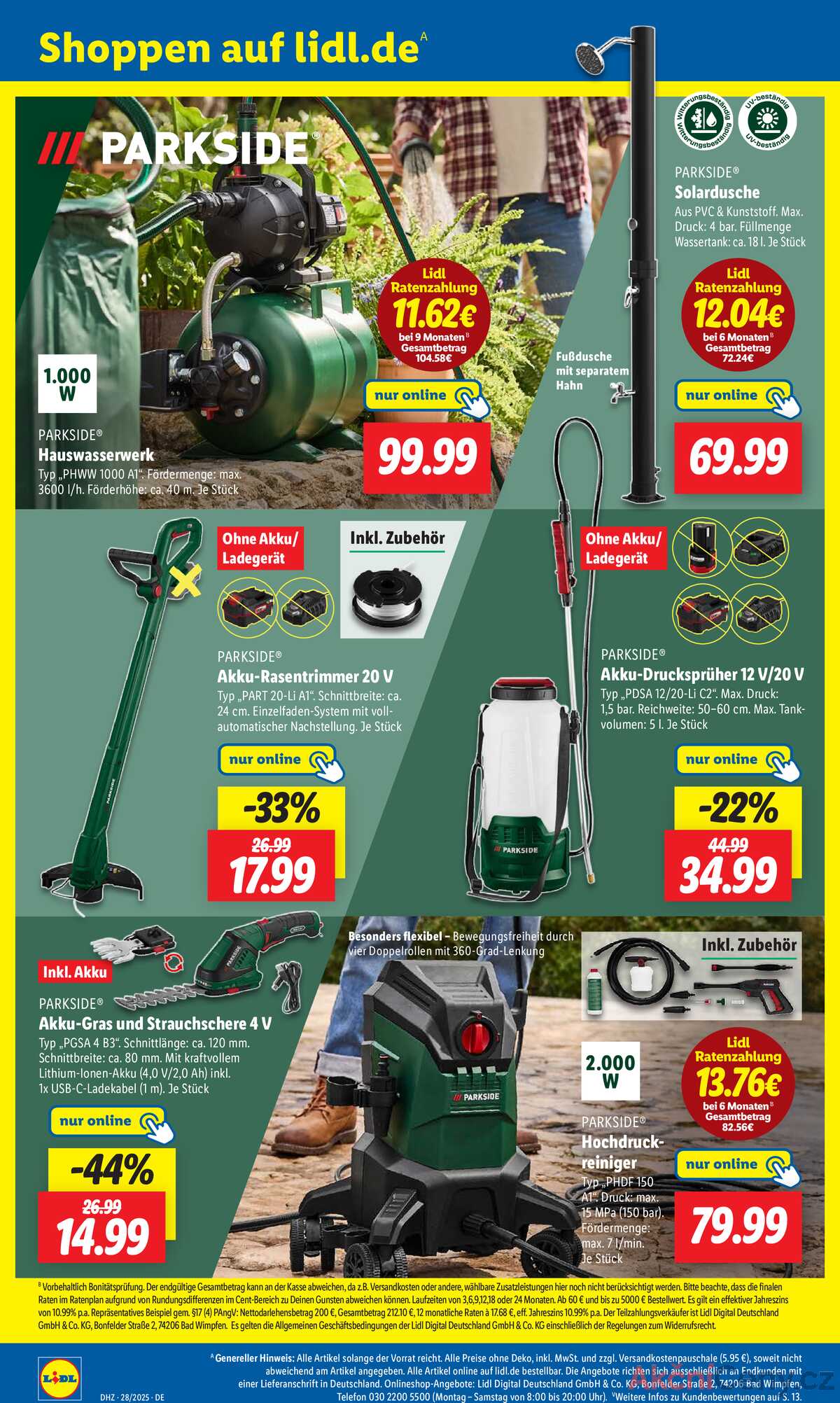 Leták Lidl Německo 7.7.-12.7.2025 strana 26