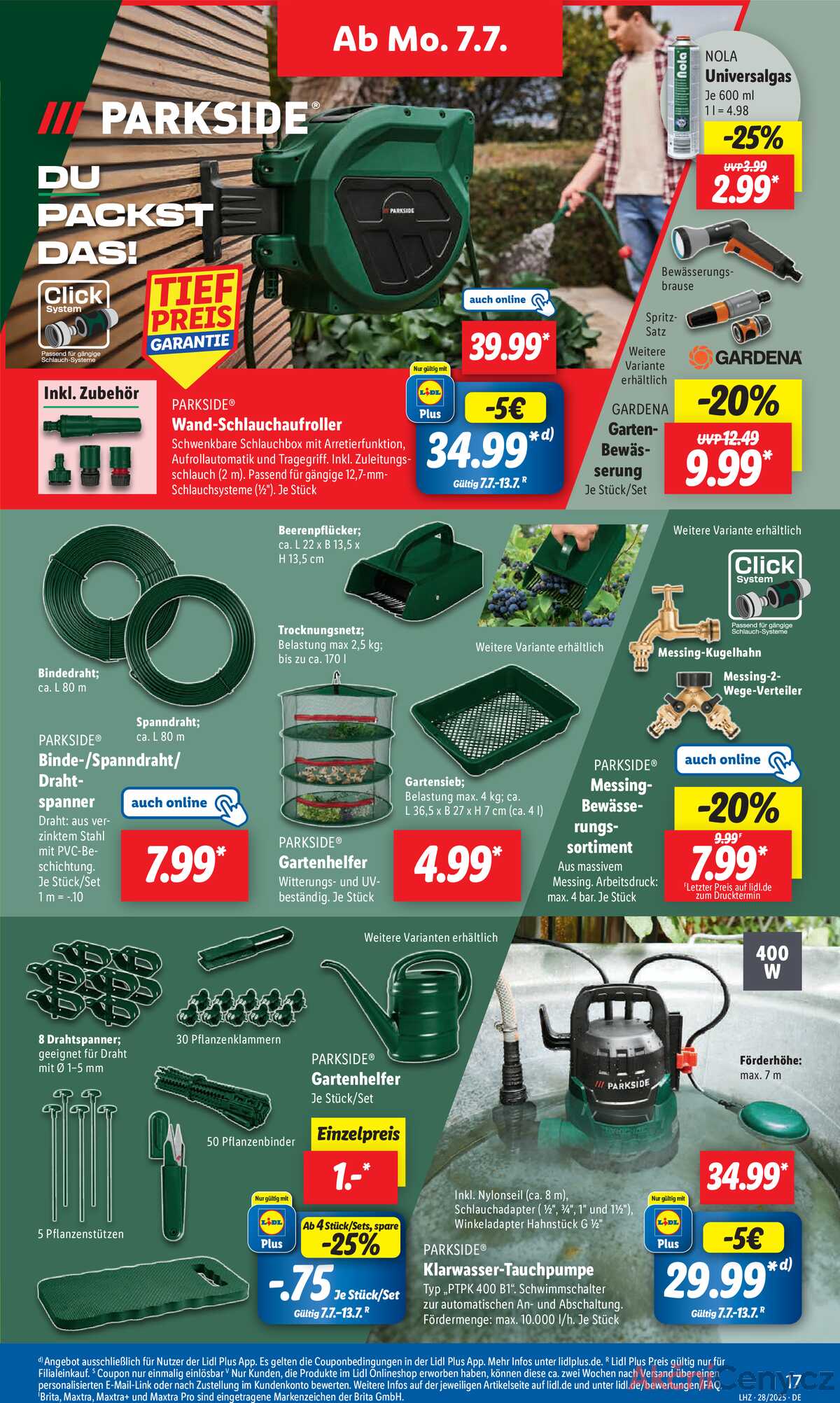 Leták Lidl Německo 7.7.-12.7.2025 strana 27