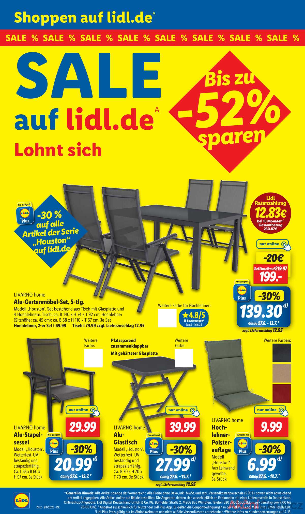 Leták Lidl Německo 7.7.-12.7.2025 strana 28
