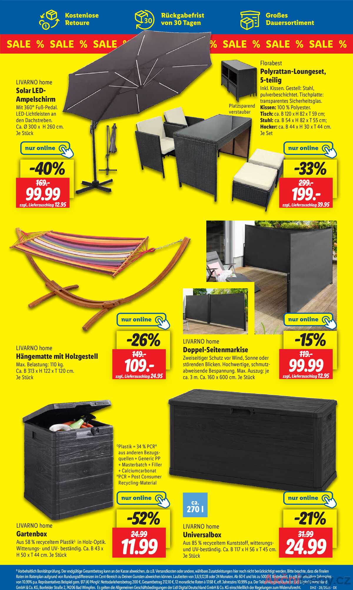 Leták Lidl Německo 7.7.-12.7.2025 strana 29